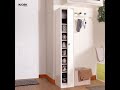 Lite Shoe cabinet -9 compartments with door-11