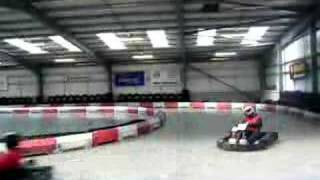 preview picture of video 'indoor drift karting at Redline Caernarfon'