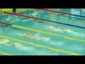 100m butterfly (lane 3) Canadian age group nationals 