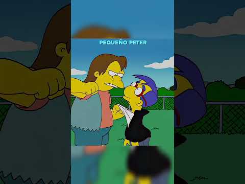 Milhouse está en una fase oscura en Los Simpson #lossimpson