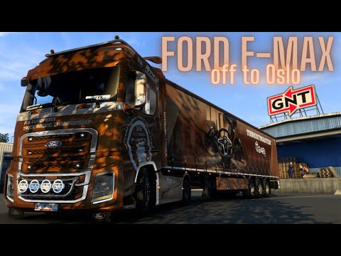 ETS2 1.43 Ford F-Max 🚨 MOD 🚨 | from Kristiansand to Oslo | Logitech G29 Gameplay | 4K