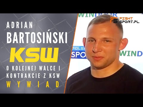 Adrian Bartosiński o dokończeniu finału Tylko Jeden z Romanowskim na KSW i występie Pawła Pawlaka