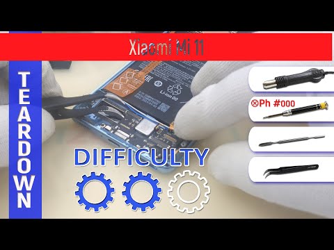 Xiaomi Mi 11 M2011K2G 📱 Teardown Take apart Tutorial
