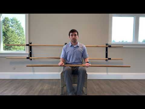 Golf Mobility Assessment - Seated Trunk rotation test