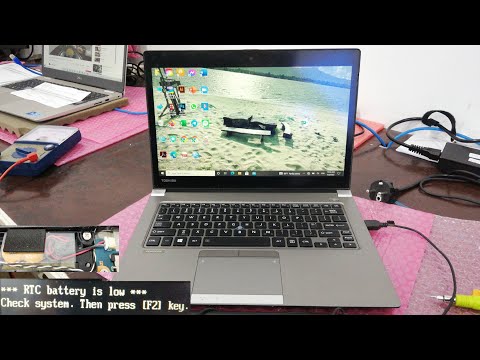 Toshiba satellite L640 disassembly and fan cleaning