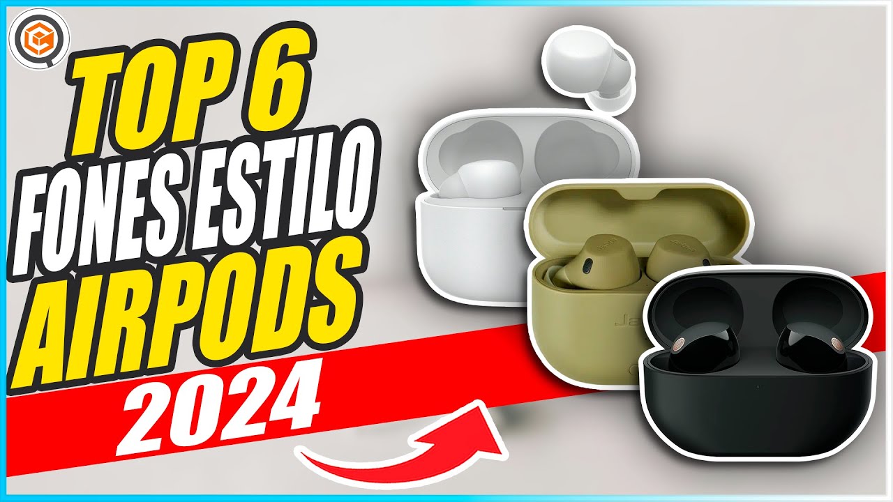 Qual o MELHOR FONE SEM FIO estilo AirPods? | Comparativo de 6 fones TWS