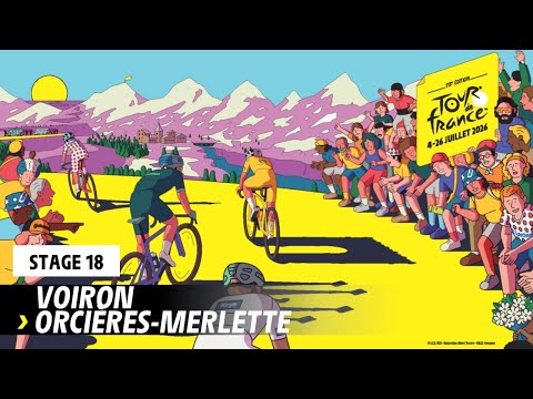 Discover the route of Stage 18 - Tour de France 2026