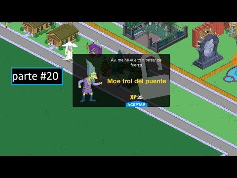 Los Simpson Springfield "Halloween'19: Cap. 20 - Las misiones de Moe trol del puente"por andres