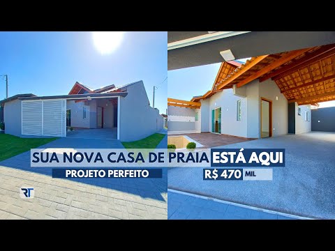 🔴 SUA NOVA CASA DE PRAIA ESTÁ AQUI EM PERUÍBE/SP.