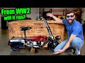 I Bought A Paratrooper Bike Hasn T Run In 40 Years