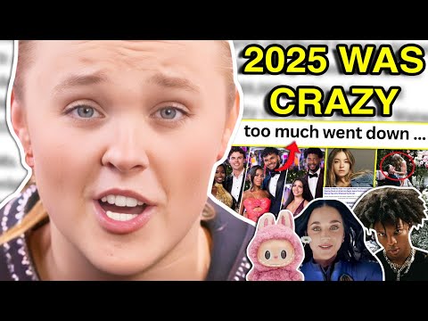 2025 WAS UNHINGED ... celebrity drama, lawsuits + breakups (year teacap)