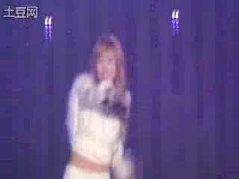 [Fancam] 100417 Jessica SNSD - Kissing you@1st Asia tour in Shanghai