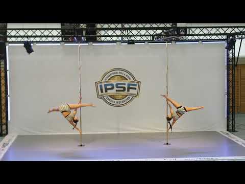 WPAC 2022 POLE SPORTS YOUTH DOUBLES   Maeva Argoud & Breeana Tomasi