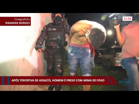 Após tentativa de assalto, homem é preso com arma de fogo 22 03 2021