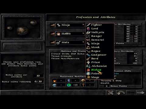 Wizardry 8 playthrough - Party creation and lower level monastery