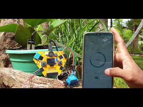 Plant watering and remote Monitoring -Arduino IoT cloud