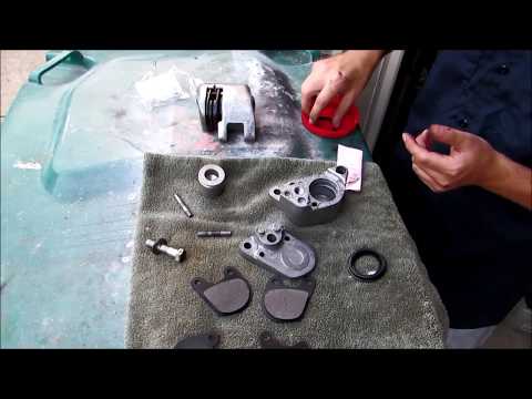 Harley front brake caliper rebuild