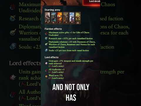 How to Play Archaon the Everchosen in Less Than 60 Seconds | Total War Warhammer 3