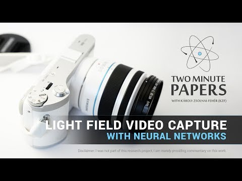 Refocusing Videos With Neural Networks | Two Minute Papers #173