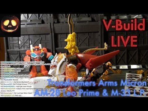 Transformers AM-28 Leo Prime and M-33 L.P. - V-Build 41 - Oct 5 2013