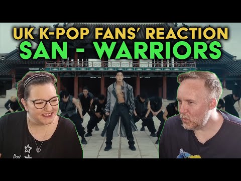 San from Ateez - Warriors Dance Performance - UK K-Pop Fans Reaction