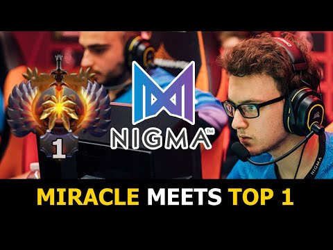 WHEN MIRACLE MEETS TOP 1 MMR IN RANK -TRY HARD COUNTER DOTA 2