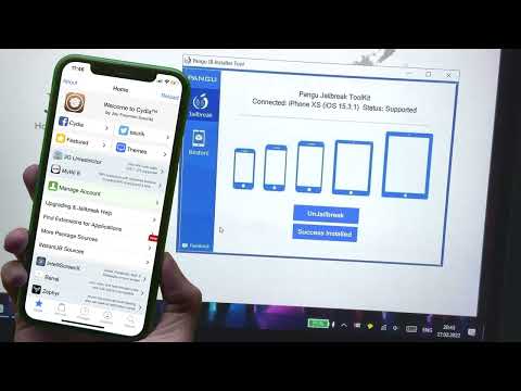 Jailbreak iOS 15.5 - 12.5.5 Tutorial Pangu JBreak!