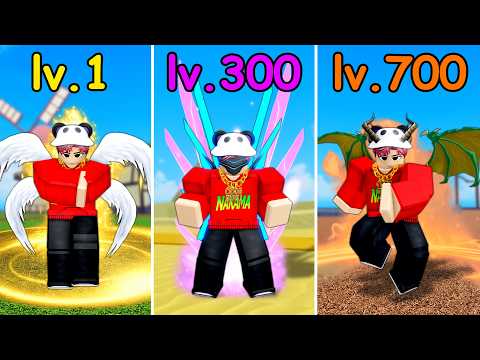 Noob to Pro with EVERY Race V4 Awakening in Blox Fruits