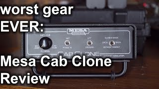 Video thumbnail for Worst Gear EVER!! Mesa Cab Clone Review | SpectreSoundStudios by SpectreSoundStudios