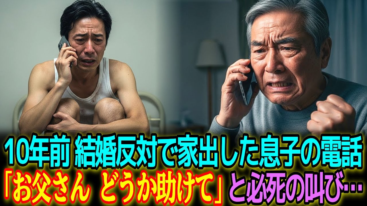 10年前 結婚反対で家を出た息子の電話「お父さん どうか助けて」と必死に訴えるのですが…  I オーディオブック I ラジオドラマ I 感動ストーリー