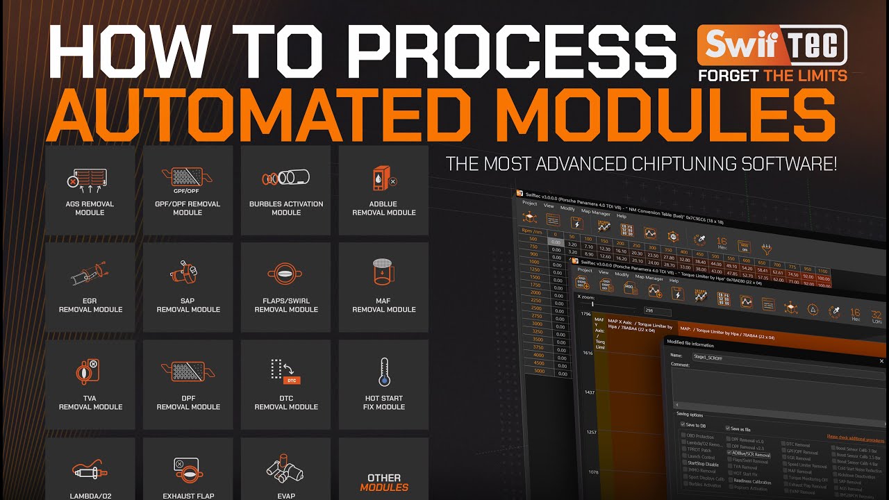 Video How to process Automated Modules