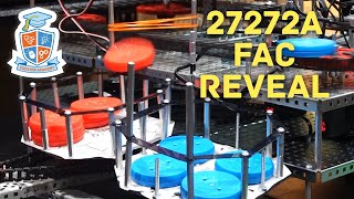 27272A VEX FAC Robot Reveal (Factory Automation Competition)