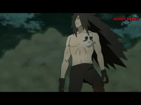 AMV Madara Uchiha vs. Naruto, Sasuke and Bijuu  - Anthem of the Lonely