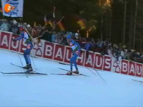 Highlights Oberhof Massenstart Damen 2008/09