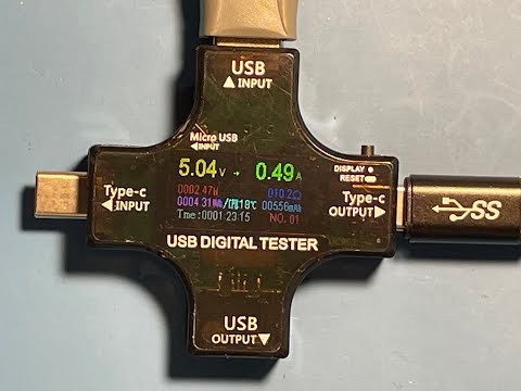Eversame J7 c USB meter tryout