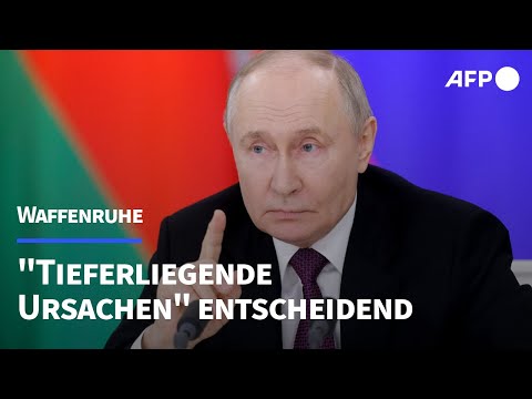 Putin: Einigung zur Ukraine muss "tieferliegende Ursachen" angehen | AFP