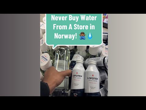 NEVER Buy Water From Any Store in Norway! 🙅🏾‍♂️💧🇳🇴