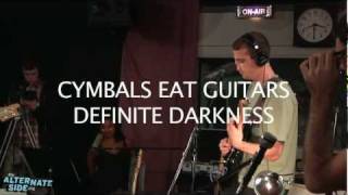Cymbals Eat Guitars - "Definite Darkness" (Live at WFUV)