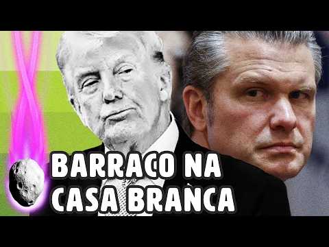 TRUMP EXPLODE NA CASA BRANCA APÓS REVELAÇÃO SURPREENDENTE SOBRE ESTOQUE BÉLICO | PLANTÃO