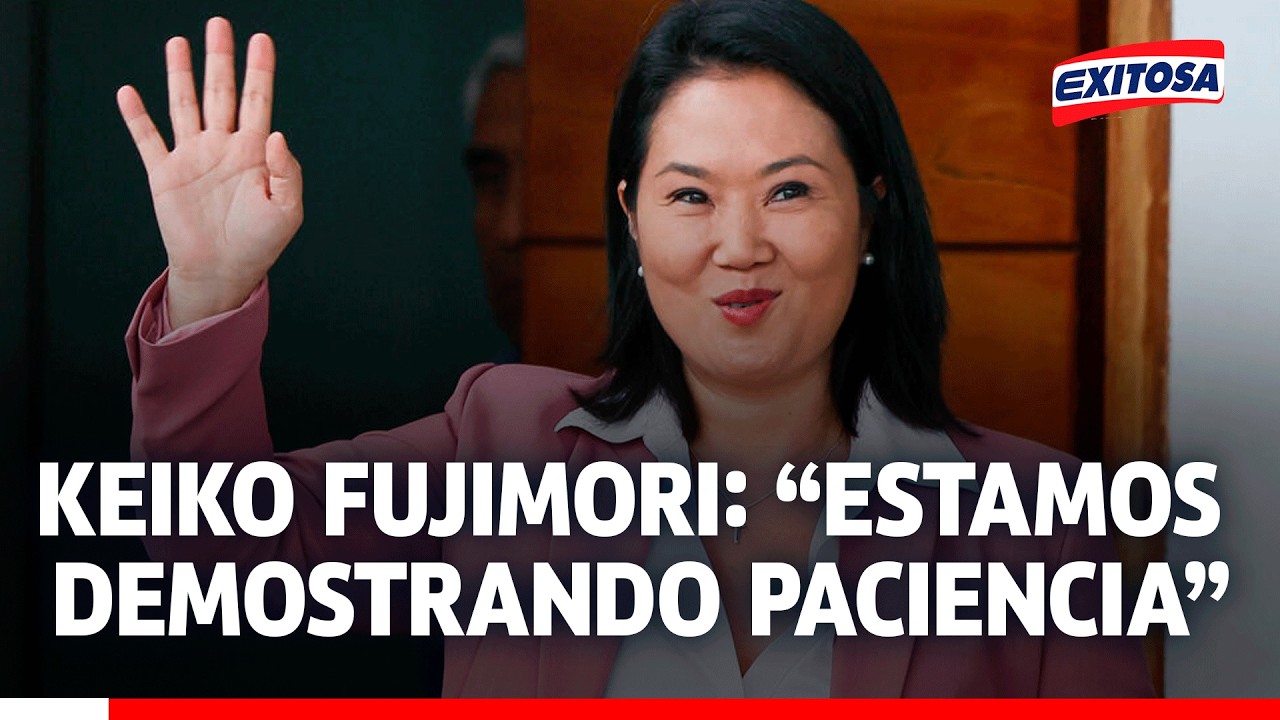 🔴🔵 Keiko Fujimori cuestiona demora del Congreso en pedido de facultades