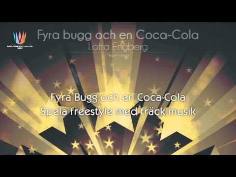 [1987] Lotta Engberg - Fyra bugg och en Coca Cola