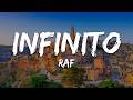 Raf - Infinito (Testo/Lyrics)