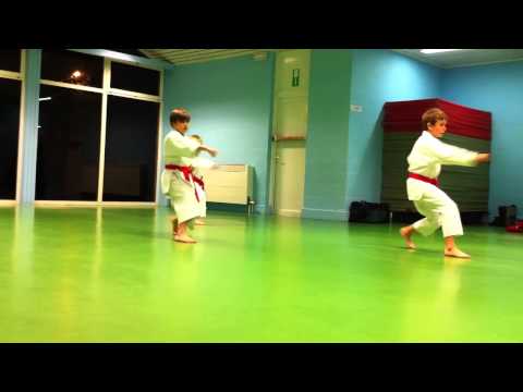 Ploeg kata Heian Shodan Deai Erembodegem