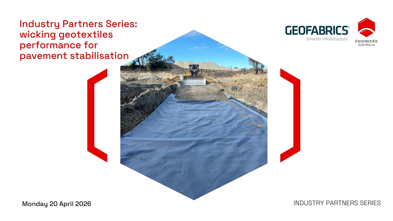 Industry Partners Series: Wicking Geotextiles Performance for Pavement Stabilisation