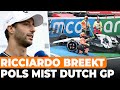 Ricciardo mist Dutch GP door crash, Doornbos over Pérez: ''Max kan je niet bijhouden'' | GPFans News