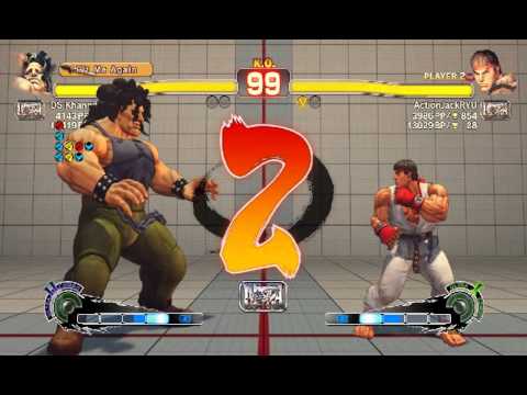 DS Khanniball (Hugo) Vs. ActionJackRYU (Ryu)