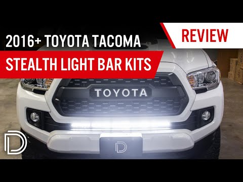 Bolt-On LED Light Bar! Stealth Light Bar Kit for 2016-2019 Toyota Tacoma | Diode Dynamics
