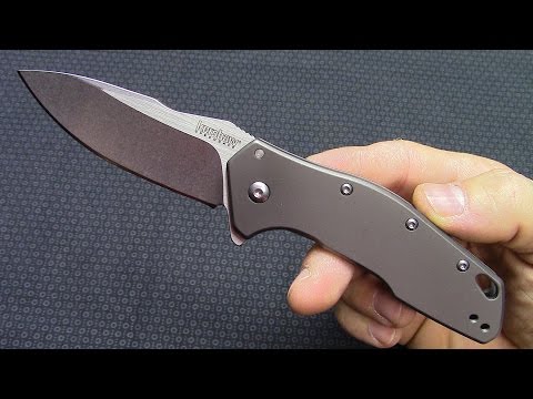Kershaw Eris Assisted Opening Flipper Knife "Walk-Around" - Knives Plus