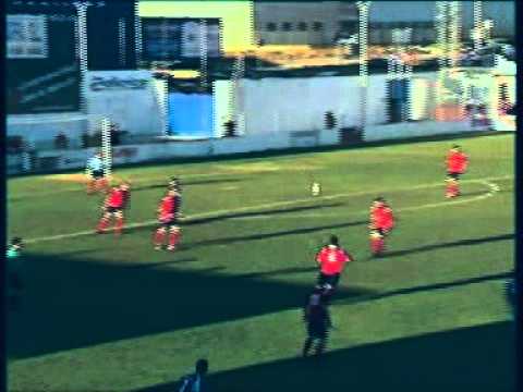 C.D. Díter Zafra 3 - 2 C. A. Pueblonuevo, primer tiempo
