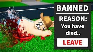 ROBLOX BUT IF YOU DIE YOU&#39;RE GONE FOREVER...